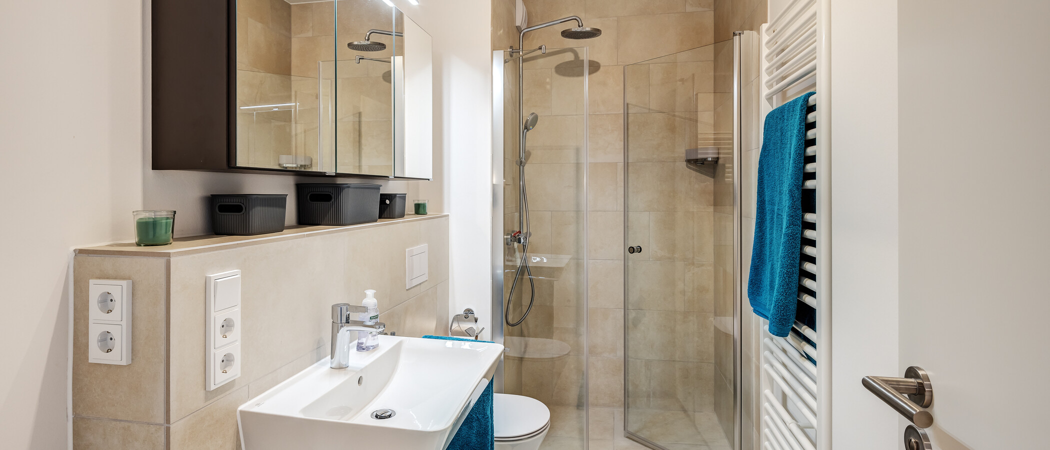 apartamento München Lochhausen 01 baño 13304