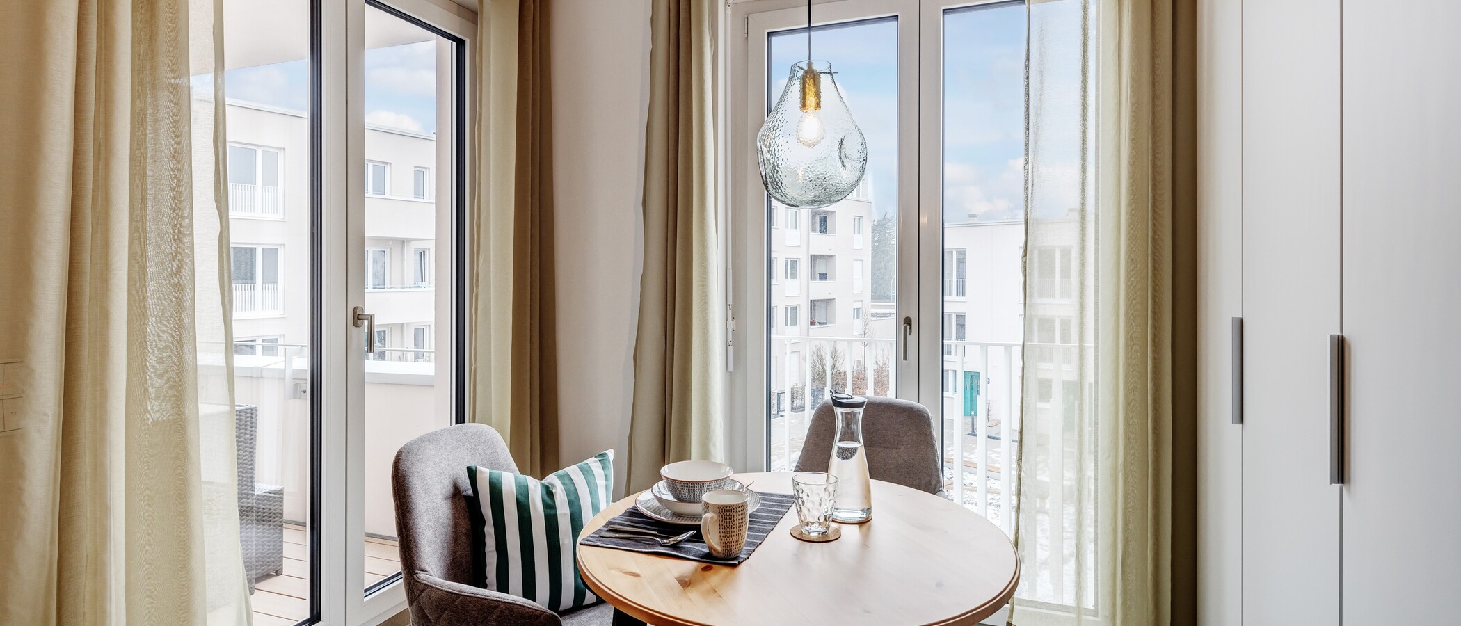 apartamento München Lochhausen 02 zona de día  13304