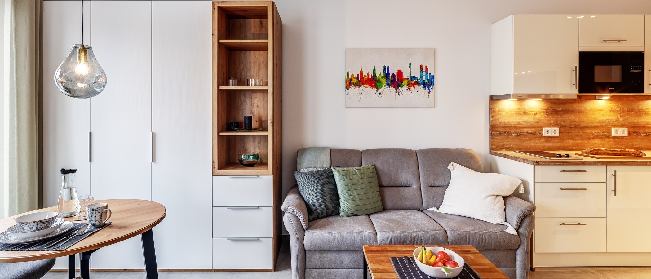 apartamento München Lochhausen 05 zona de día  13304