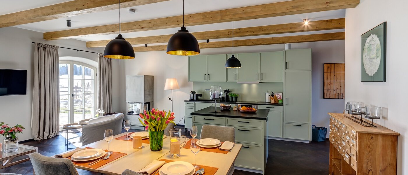 apartamento Waakirchen 01 zona de día  13308