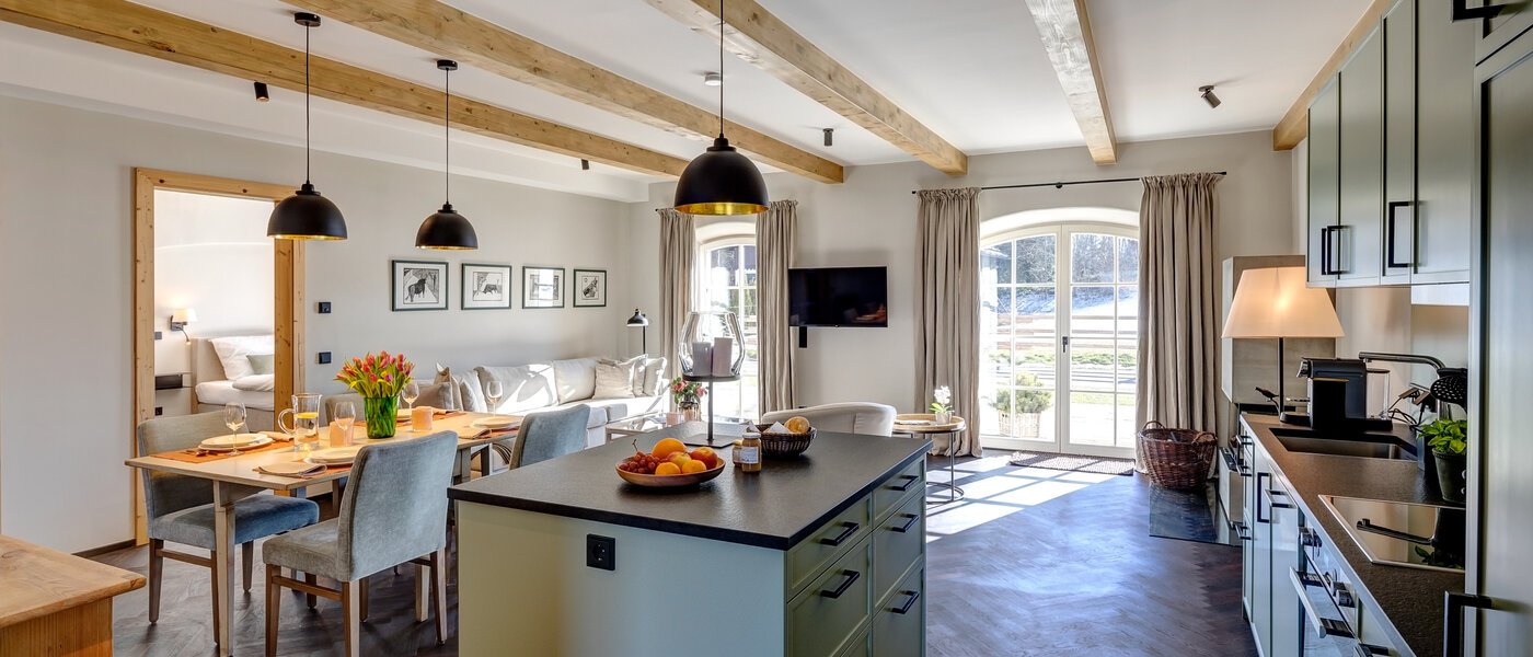 apartamento Waakirchen 03 zona de día  13308