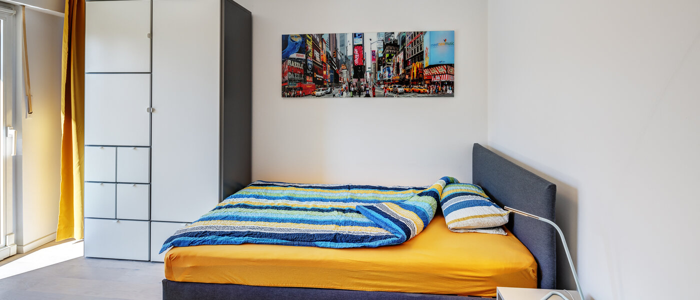 chalet adosado en el medio München Obersendling 01 2. dormitorio 13312