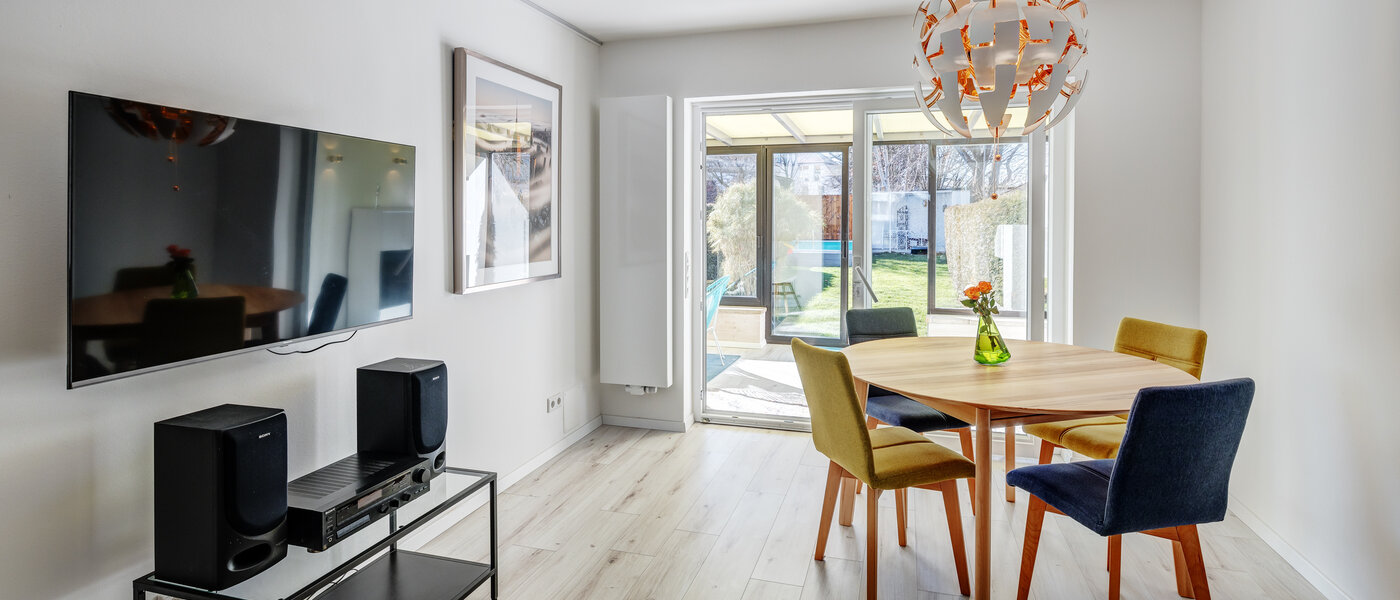 chalet adosado en el medio München Obersendling 04 zona de día  13312