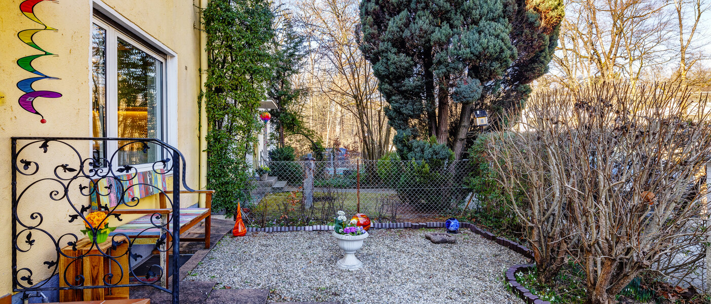 chalet adosado en el medio München Obersendling 02 camino de acceso 13312