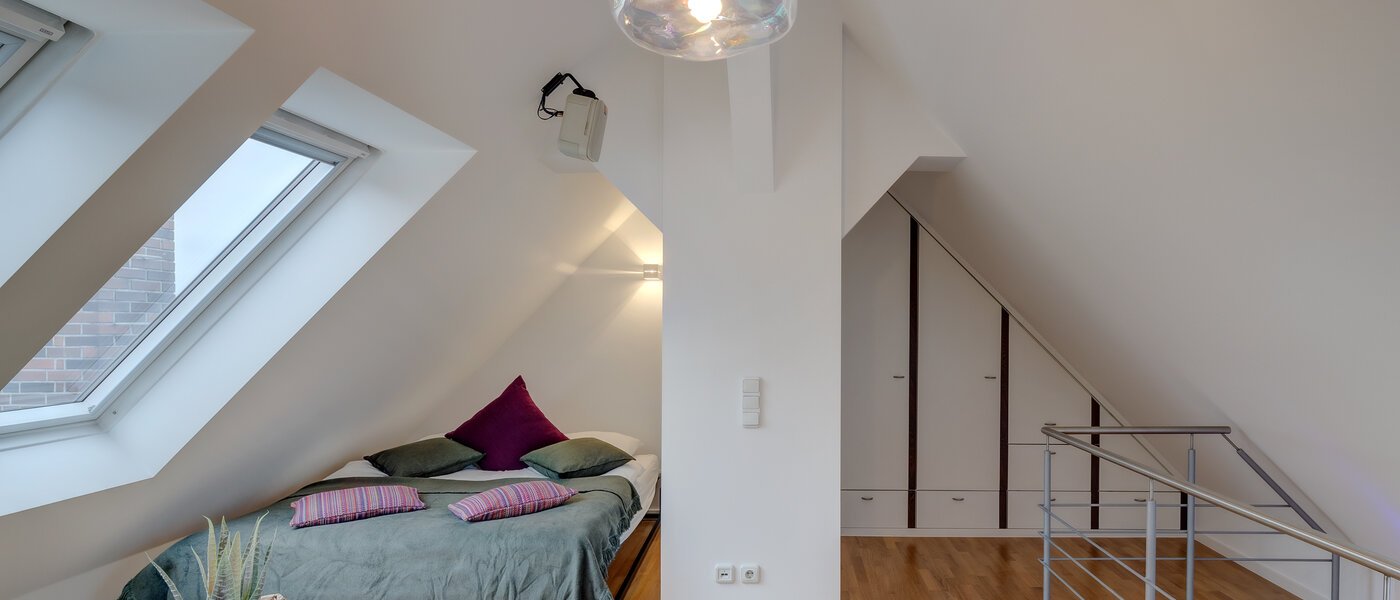 dúplex con galería München Maxvorstadt 01 2. zona de dormir 13317