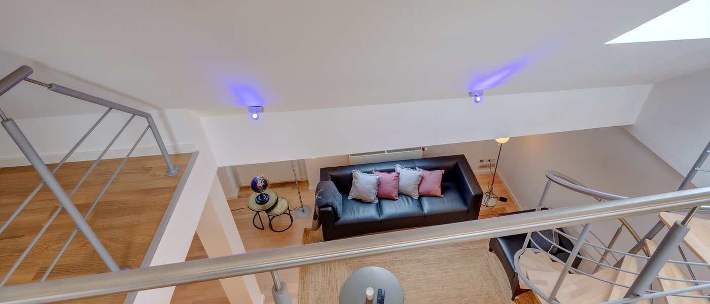 dúplex con galería München Maxvorstadt 06 2. zona de dormir 13317