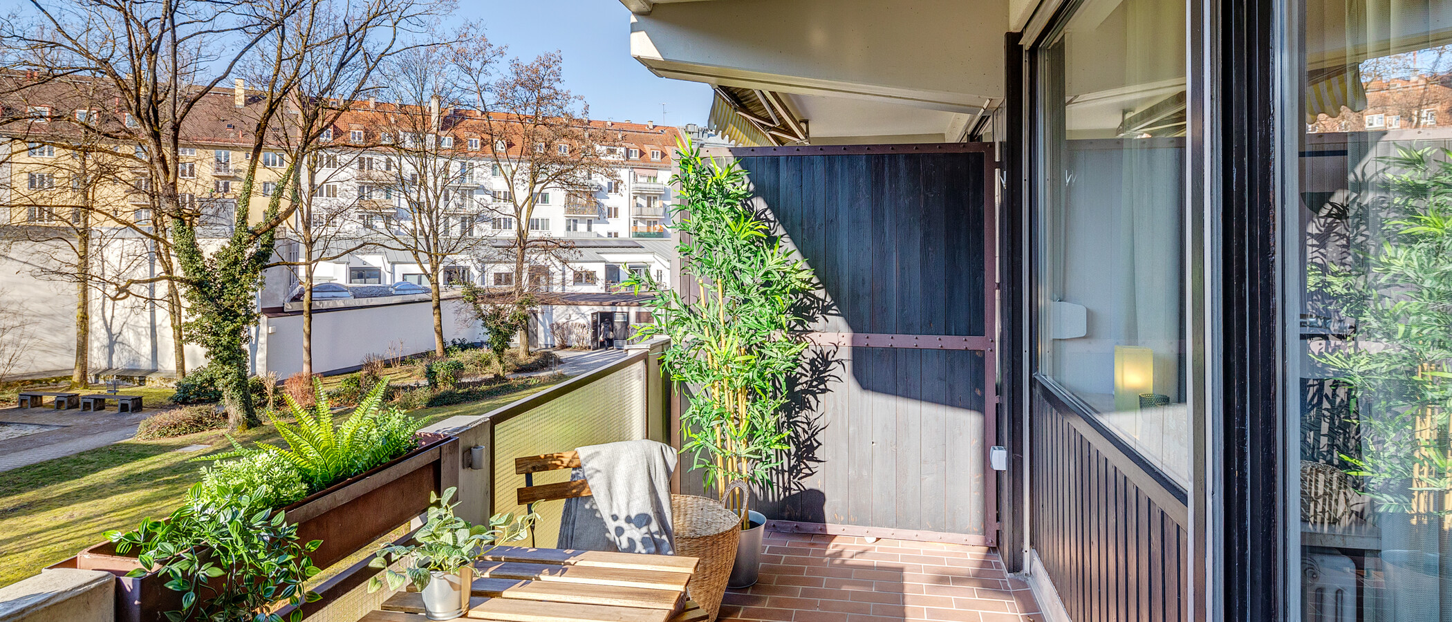apartamento München Neuhausen 02 balcón 13344