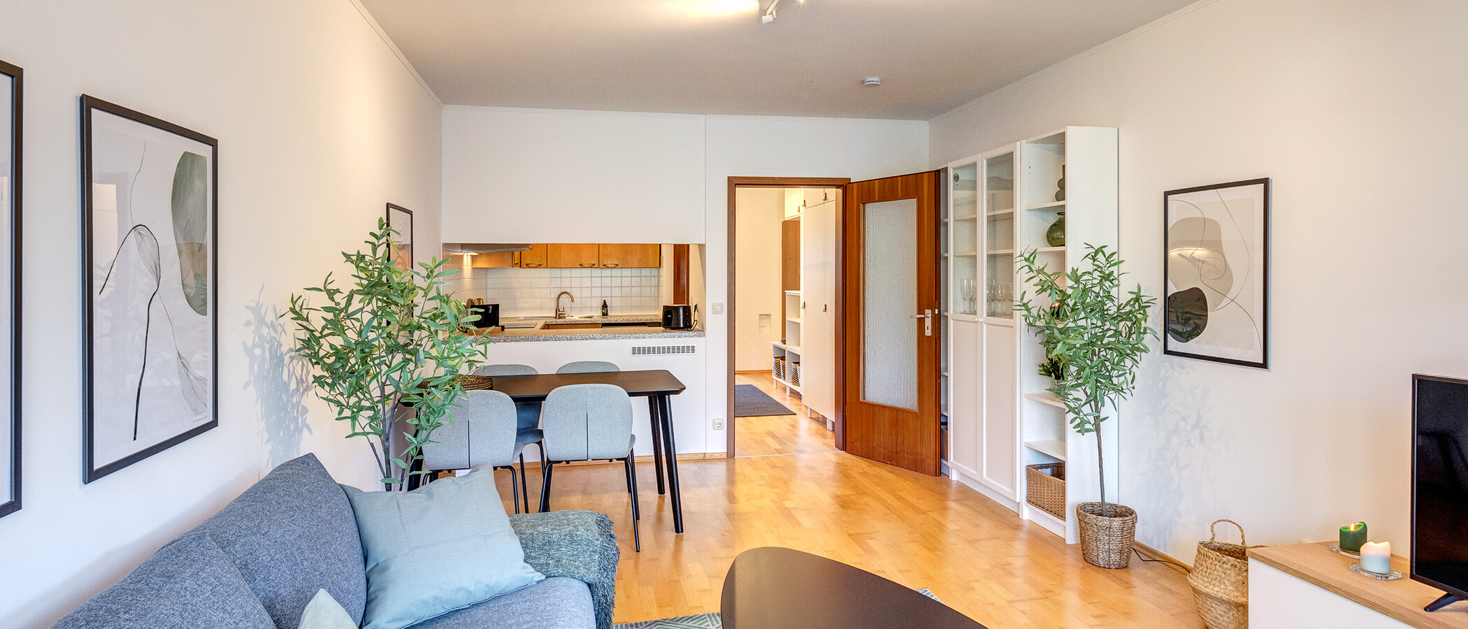 apartamento München Neuhausen 02 zona de día  13344