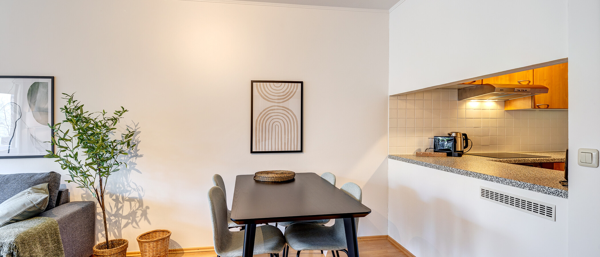 apartamento München Neuhausen 03 zona de día  13344