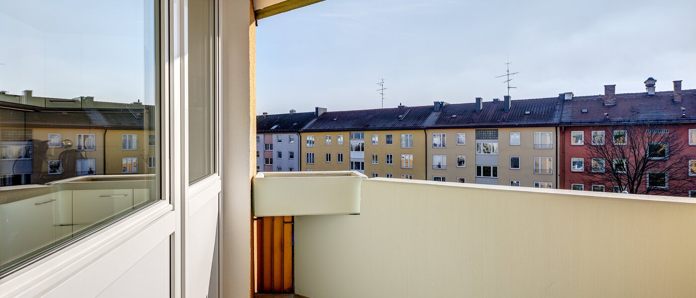 apartamento München Milbertshofen 02 balcón 13348