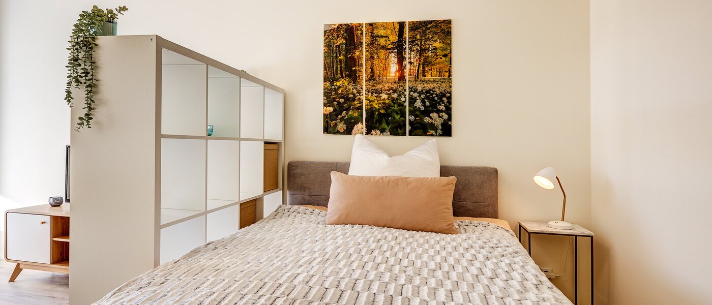 apartamento München Milbertshofen 01 zona de dormir 13348