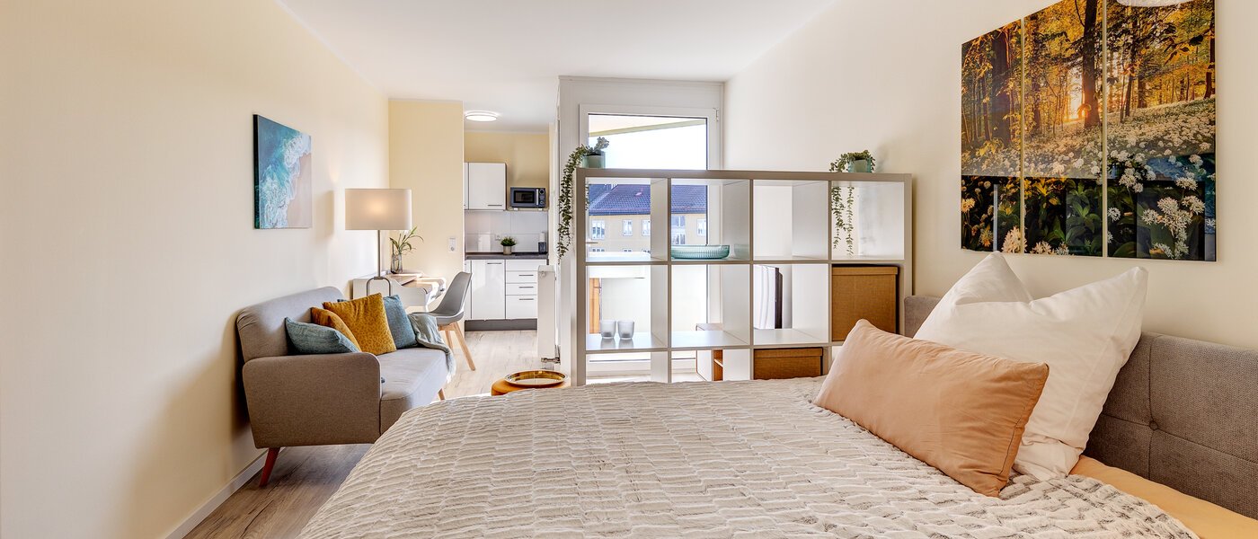 apartamento München Milbertshofen 02 zona de dormir 13348