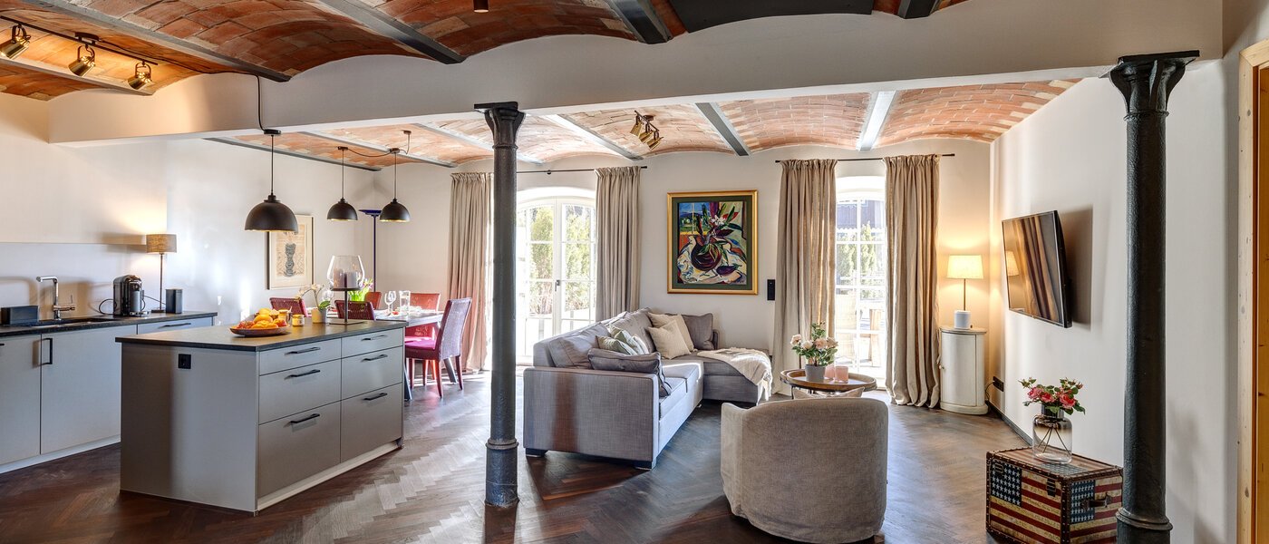 apartamento Waakirchen 01 zona de día  13353