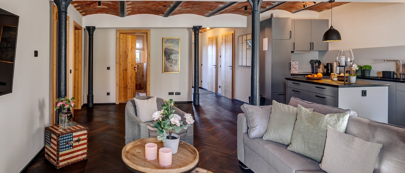 apartamento Waakirchen 07 zona de día  13353