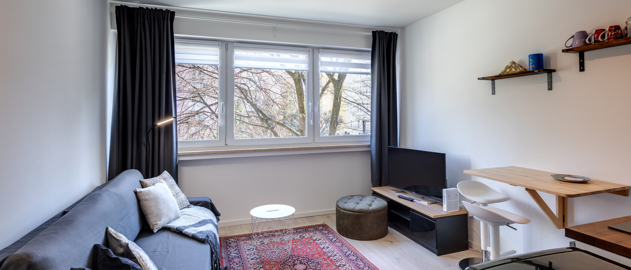 apartamento München Maxvorstadt 01 zona de día  13357