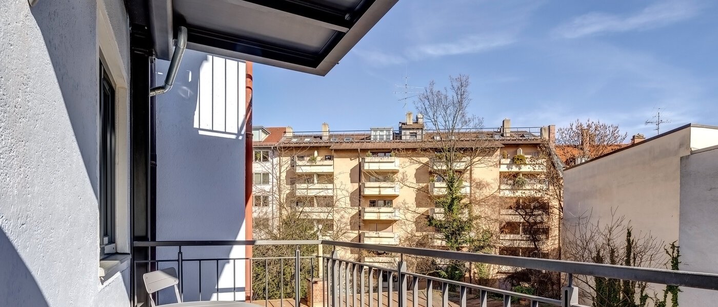 apartamento München Maxvorstadt - Westen 01 1. balcón 13363