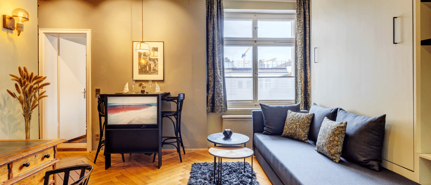 apartamento München Altstadt 02 zona de día  13374