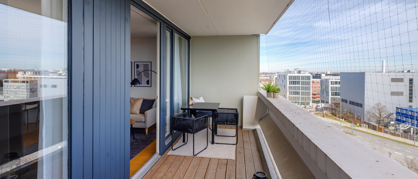 apartamento München Olympiadorf 02 logia 13379