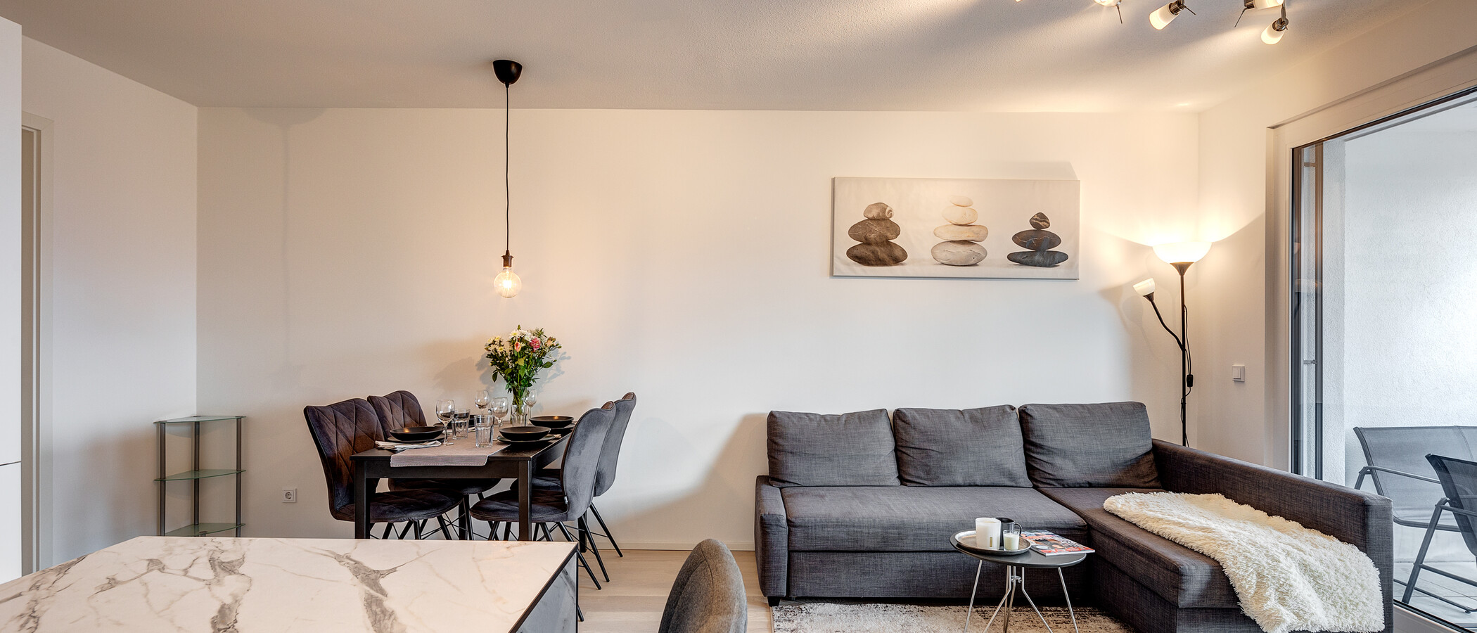 apartamento München Neuperlach 06 zona de día  13388
