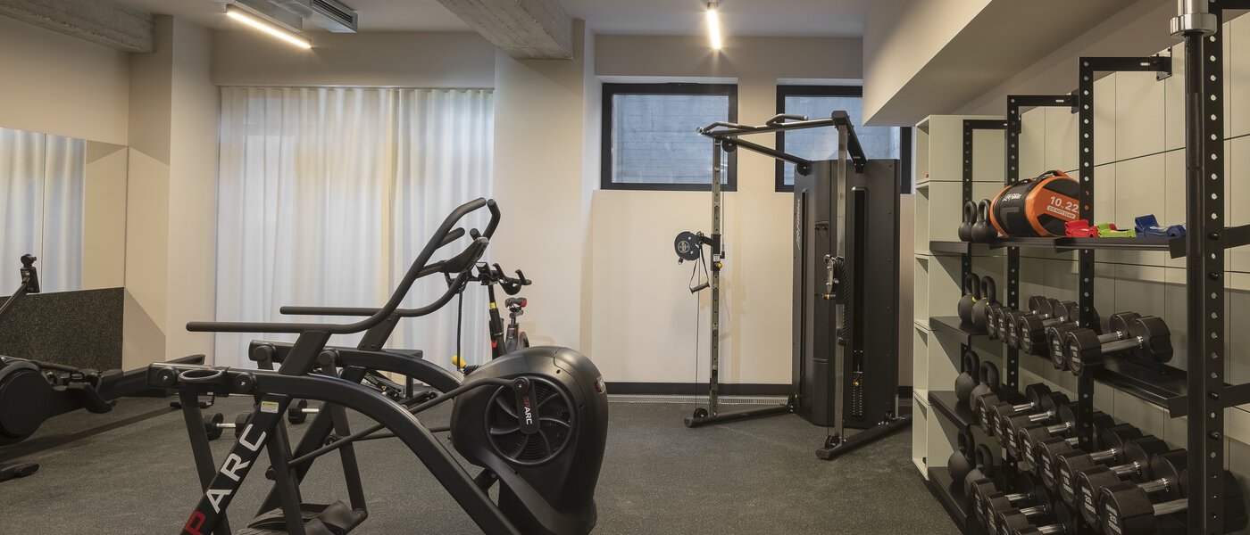 apartamento München Obersendling 01 cuarto de fitness 13390