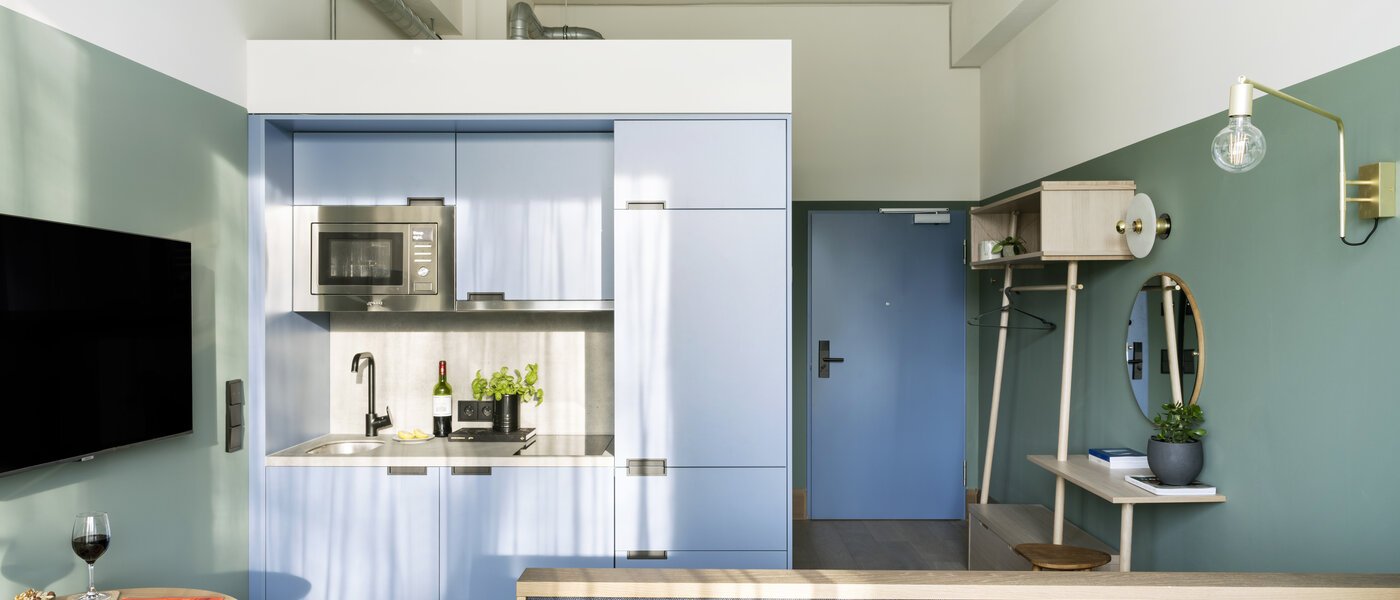 apartamento München Obersendling 06 zona de día  13390