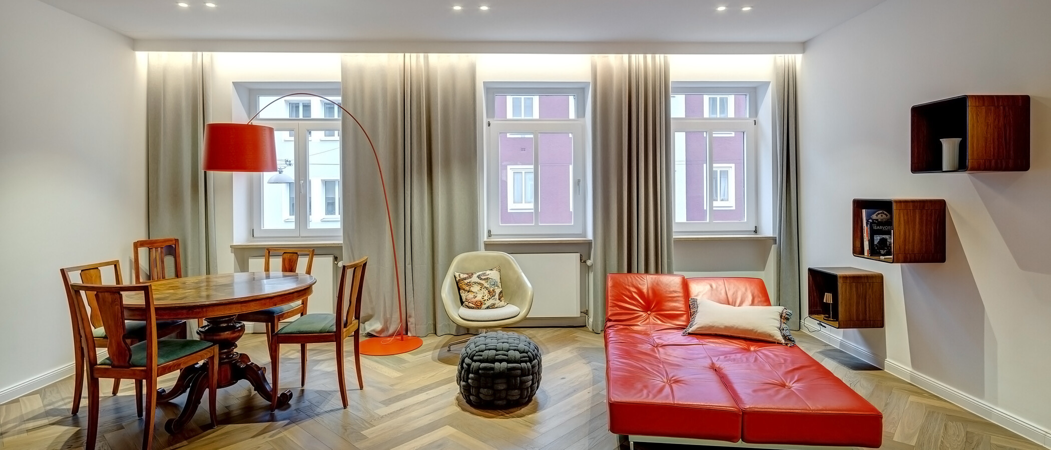 apartamento München Glockenbachviertel 02 zona de día  13391