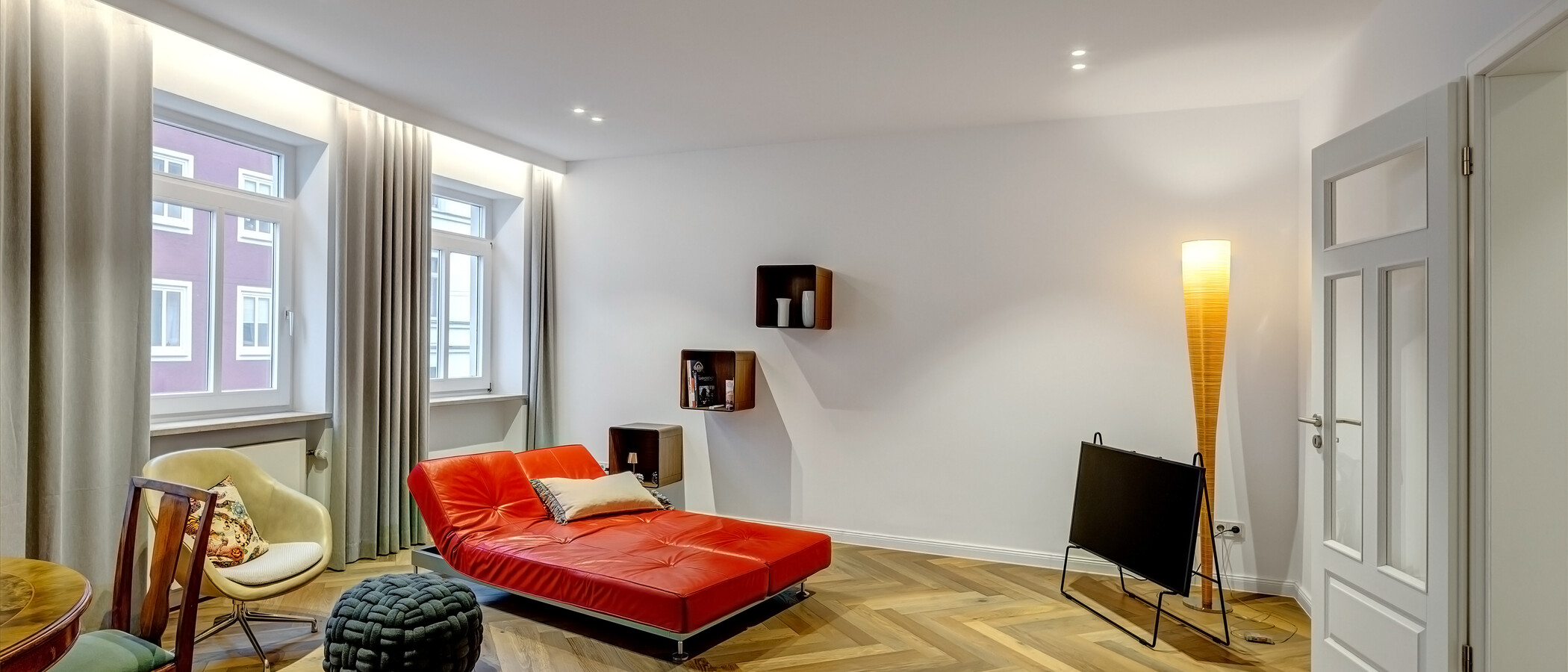 apartamento München Glockenbachviertel 03 zona de día  13391