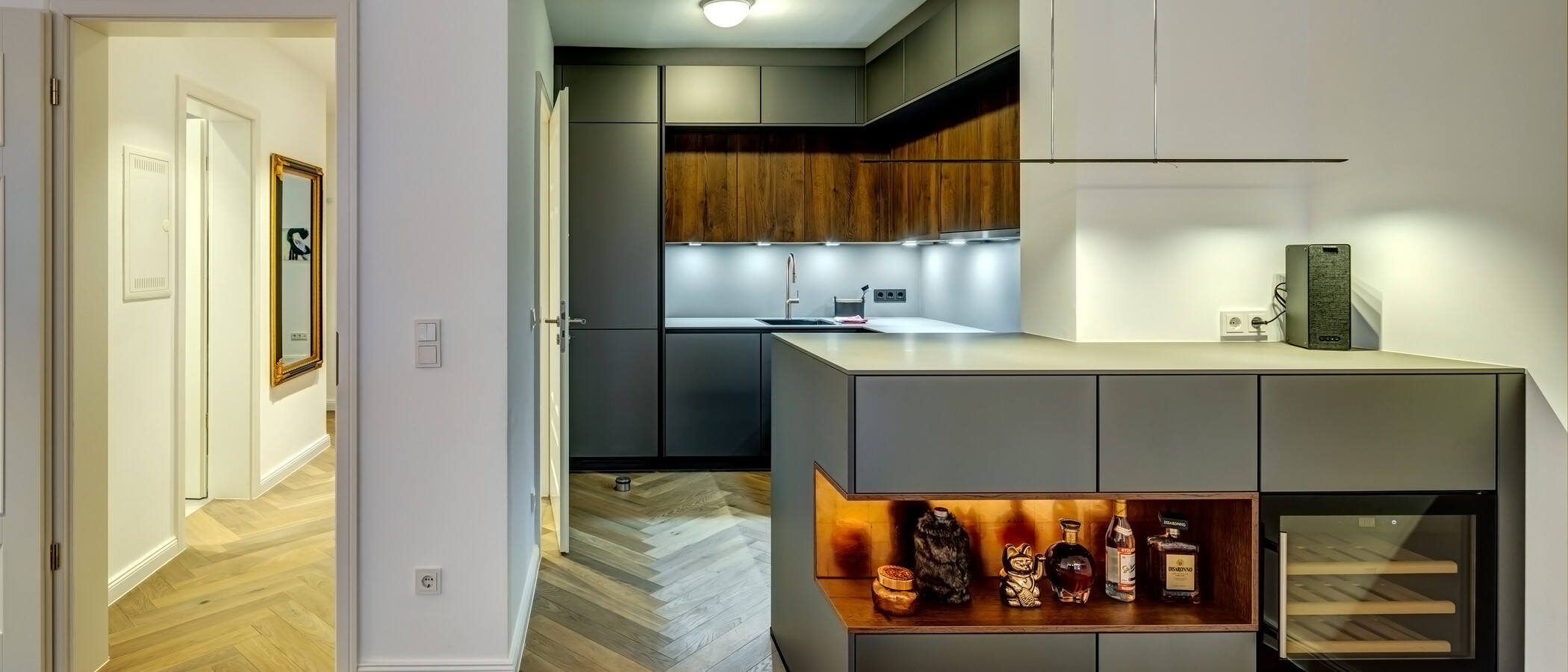 apartamento München Glockenbachviertel 05 zona de día  13391
