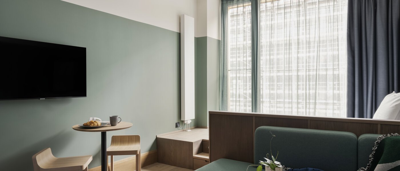 apartamento München Obersendling 04 zona de día  13393