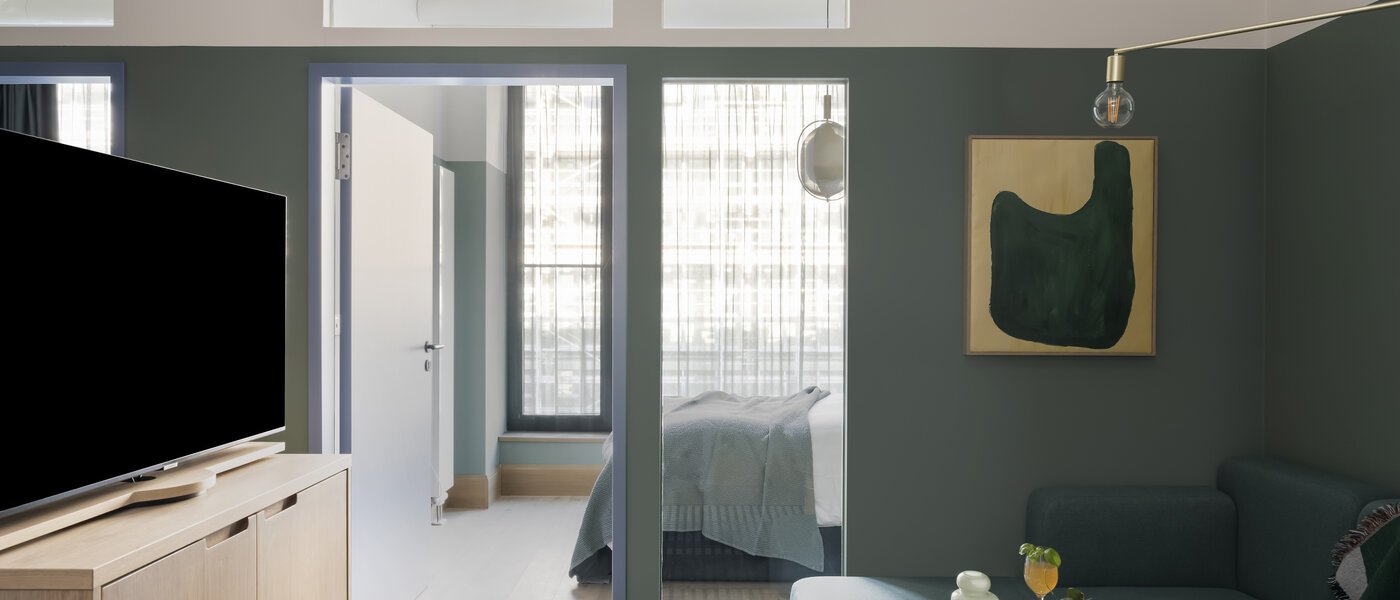 apartamento München Obersendling 03 zona de día  13397