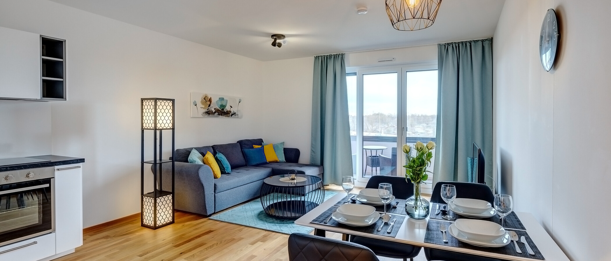 apartamento München Moosach 01 zona de día  13403