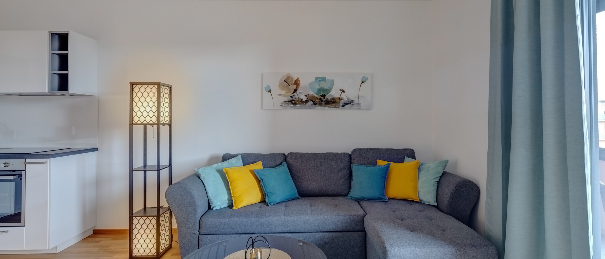 apartamento München Moosach 02 zona de día  13403