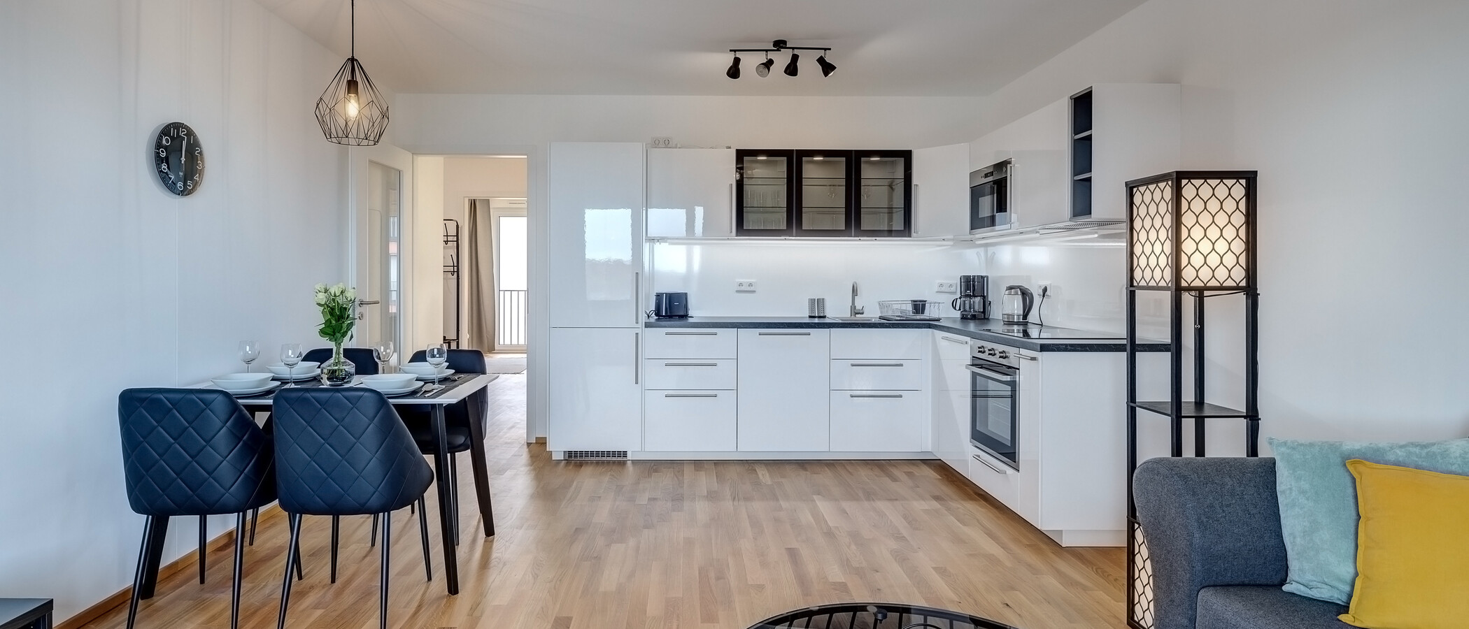 apartamento München Moosach 03 zona de día  13403