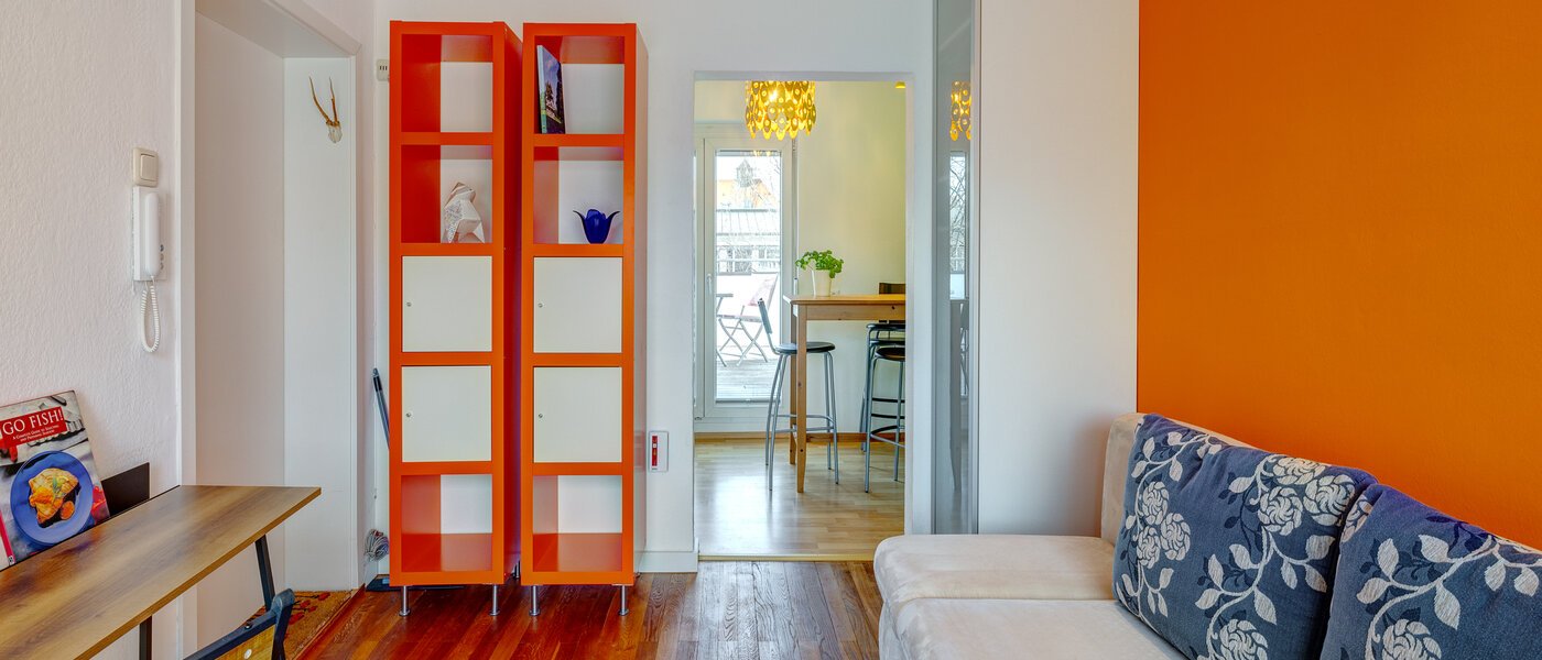 apartamento München Maxvorstadt - Westen 03 zona de día  13405