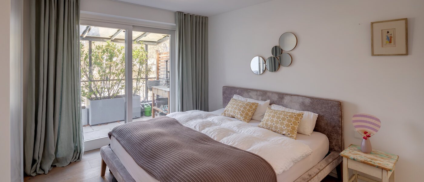 ático lujoso München Solln 01 dormitorio 13410