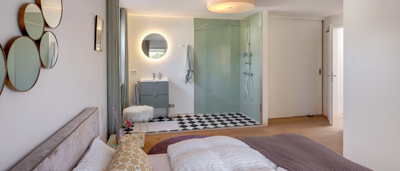 ático lujoso München Solln 02 dormitorio 13410