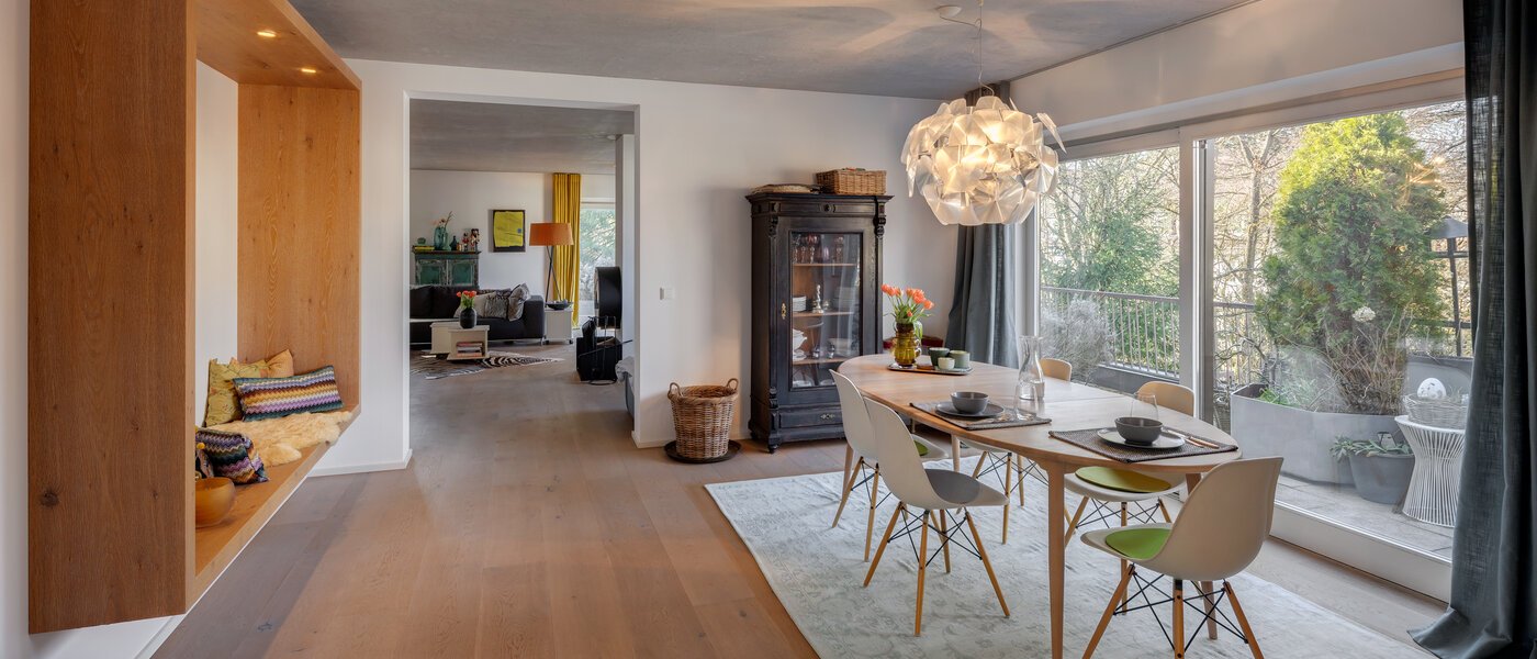 ático lujoso München Solln 04 zona comedor 13410