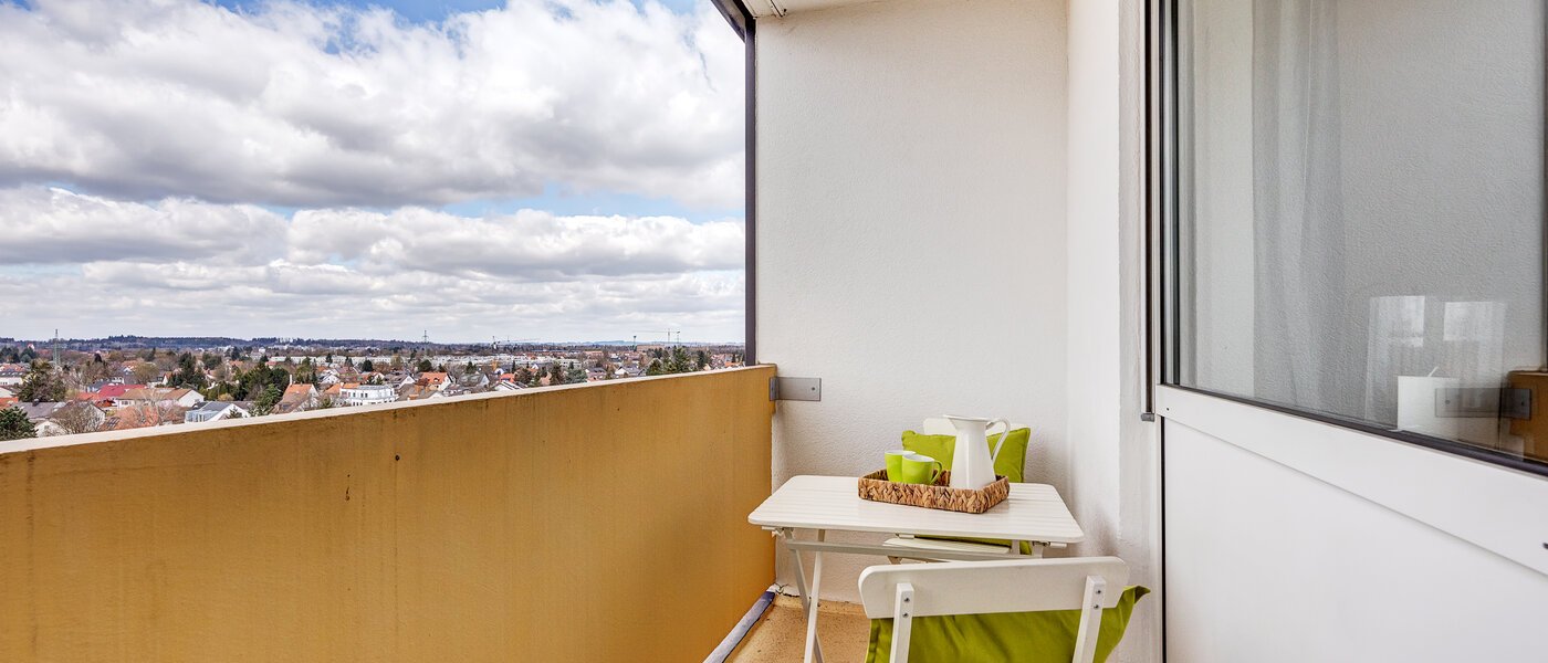 apartamento München Aubing 01 balcón 13422