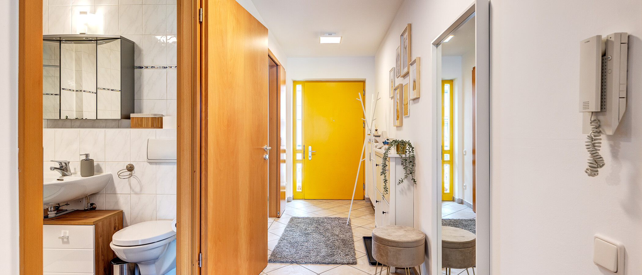 apartamento München Messestadt Riem 01 pasillo 13423