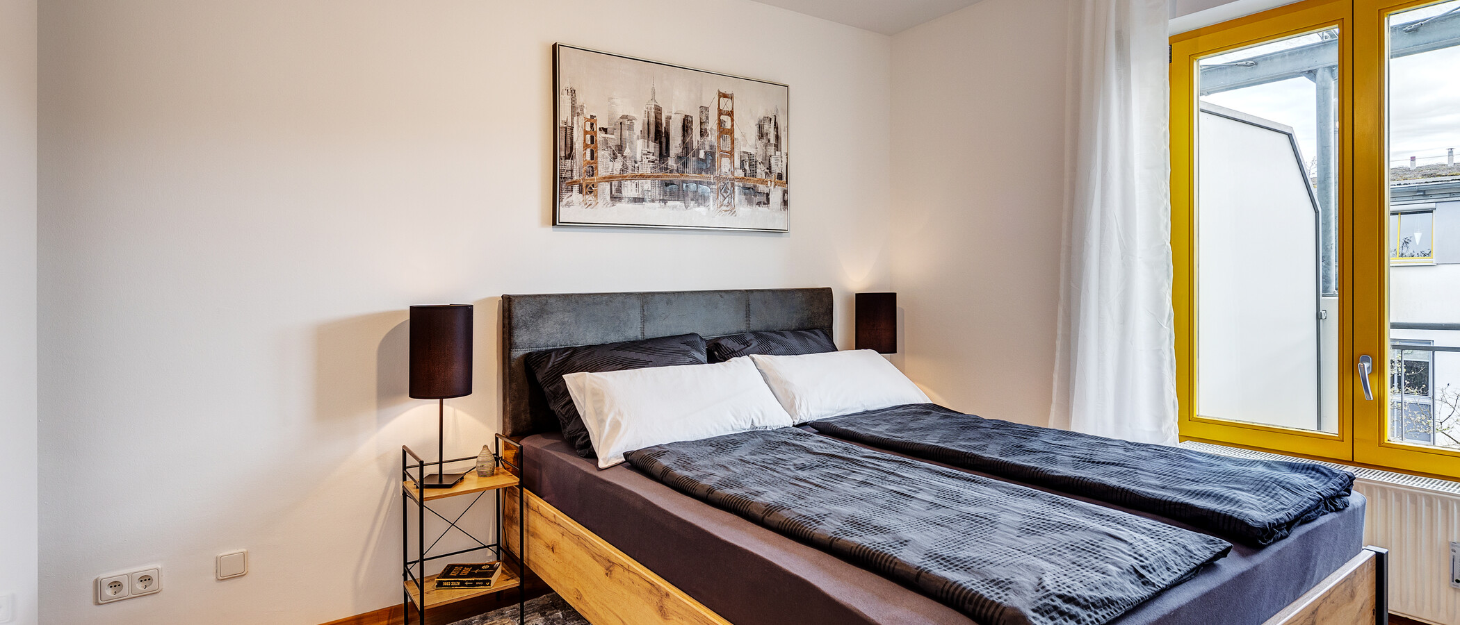apartamento München Messestadt Riem 01 dormitorio 13423