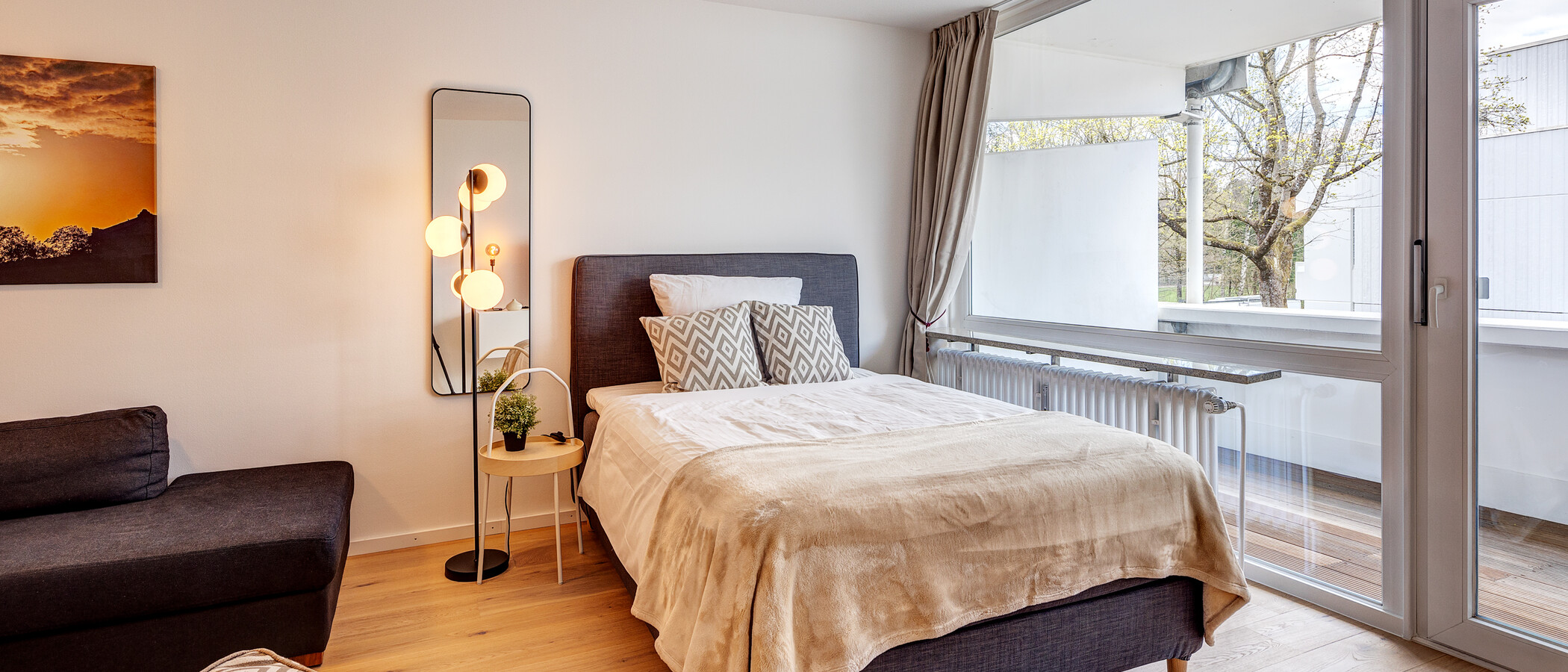 apartamento München Bogenhausen 01 zona de dormir 13429