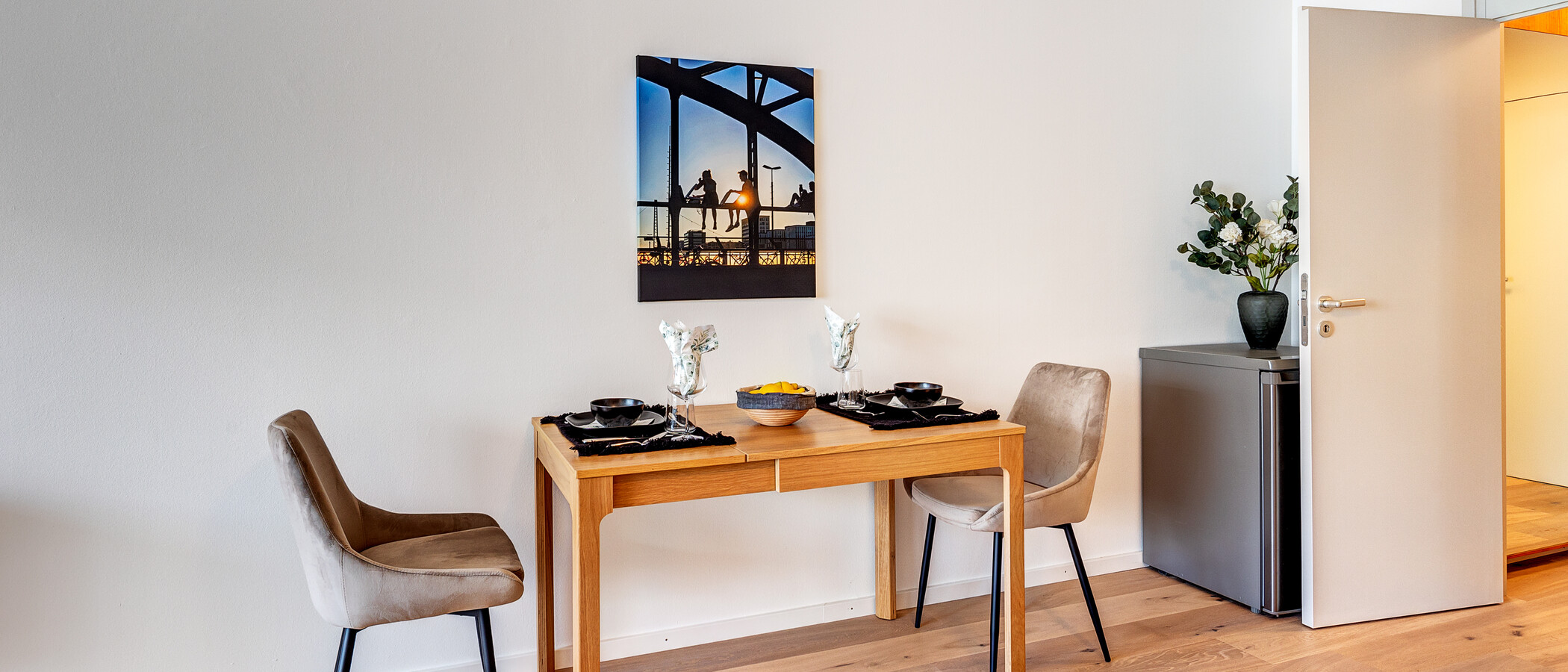 apartamento München Bogenhausen 02 zona de día  13429