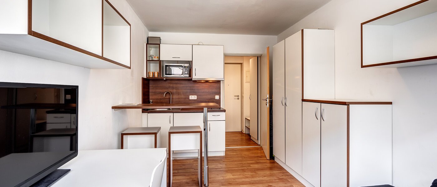 apartamento München Milbertshofen 03 zona de día  13431