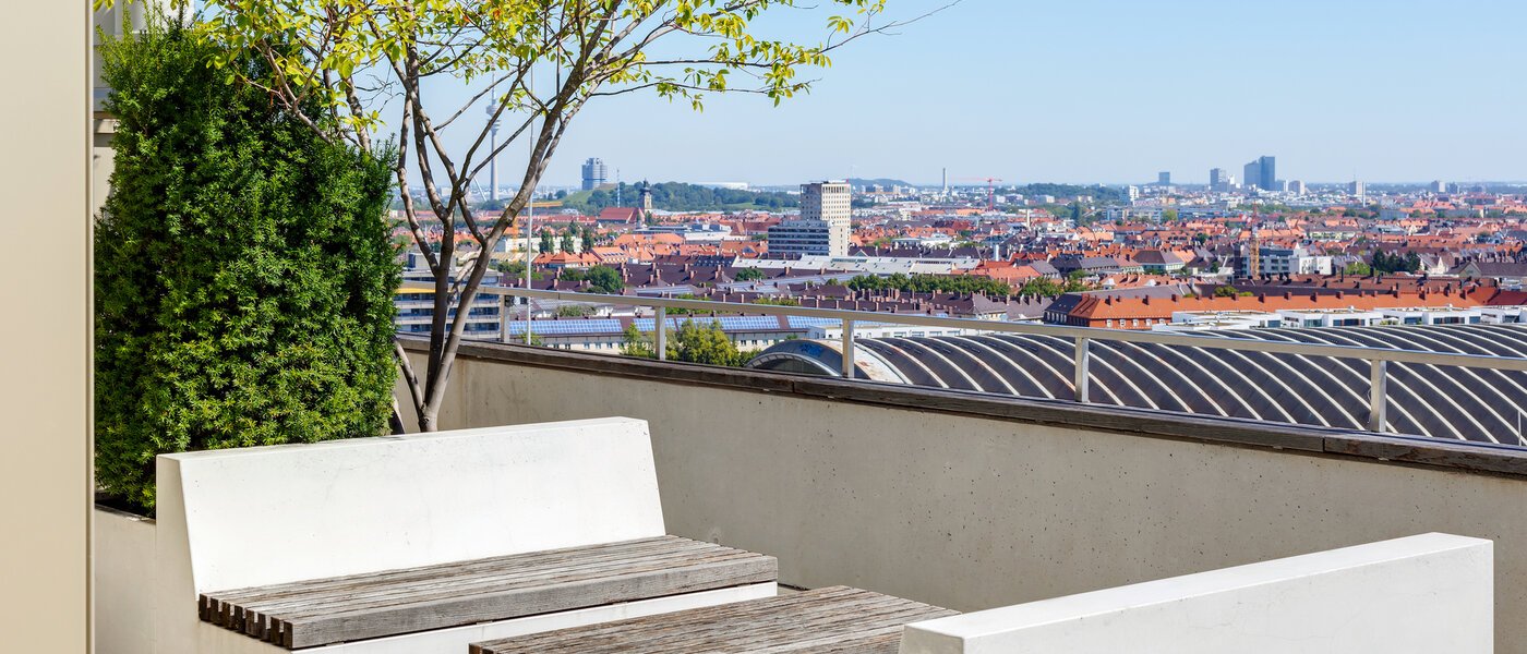 apartamento München Nymphenburg 02 patio común 13432