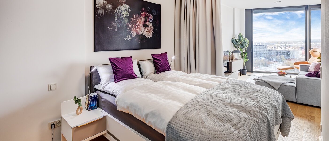 apartamento München Nymphenburg 01 zona de dormir 13432