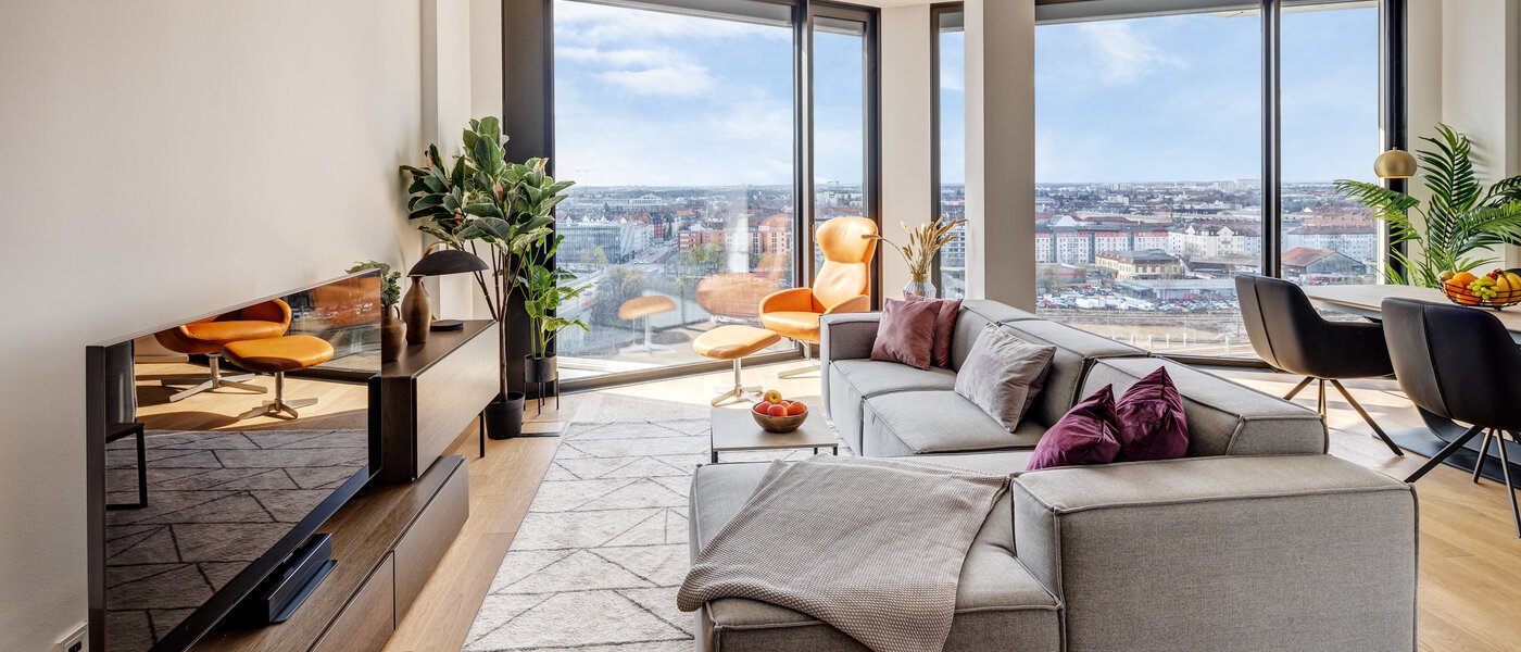 apartamento München Nymphenburg 02 zona de día  13432