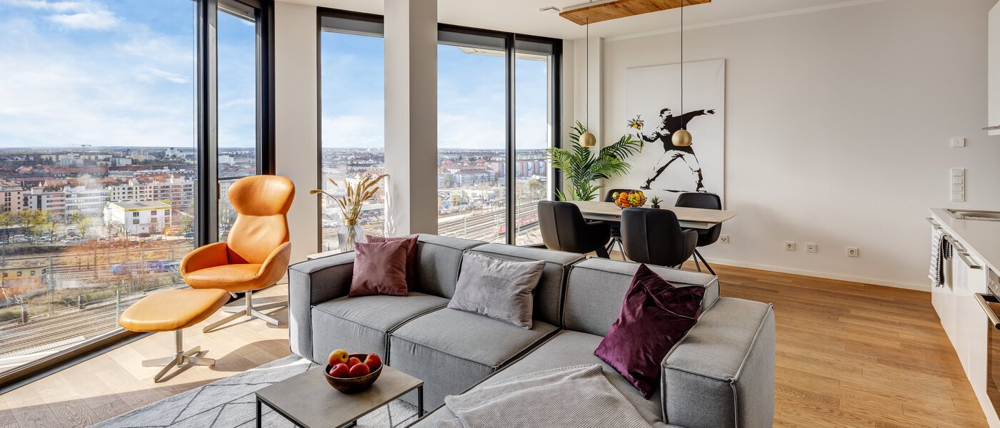 apartamento München Nymphenburg 03 zona de día  13432