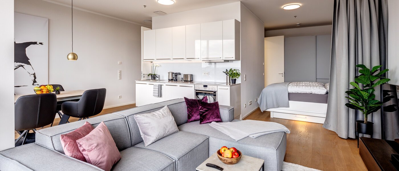 apartamento München Nymphenburg 04 zona de día  13432