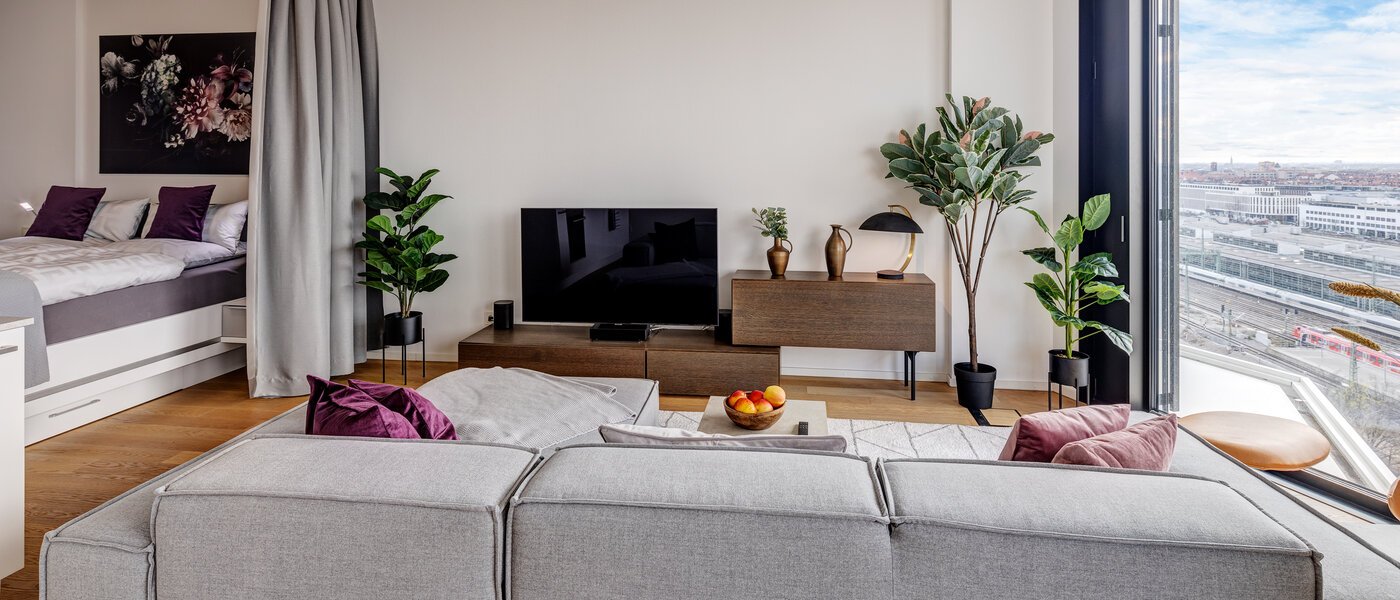 apartamento München Nymphenburg 06 zona de día  13432