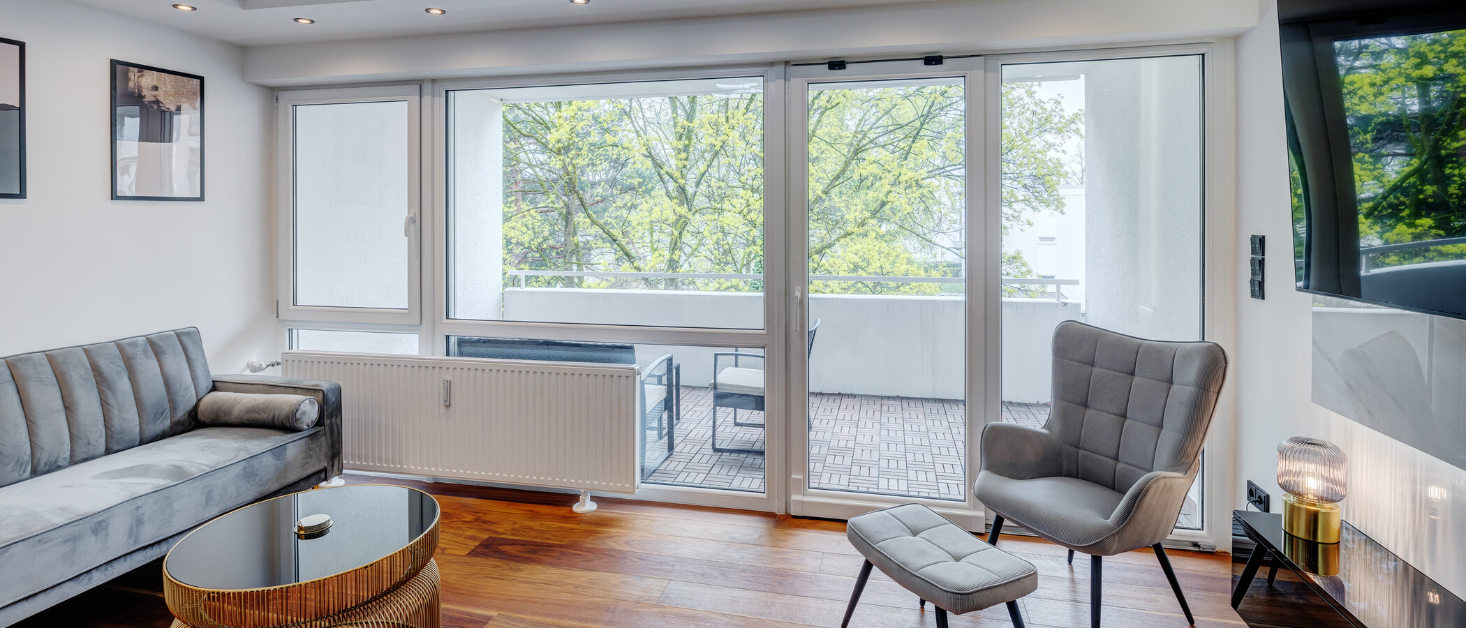 apartamento München Nymphenburg 01 zona de día  13438